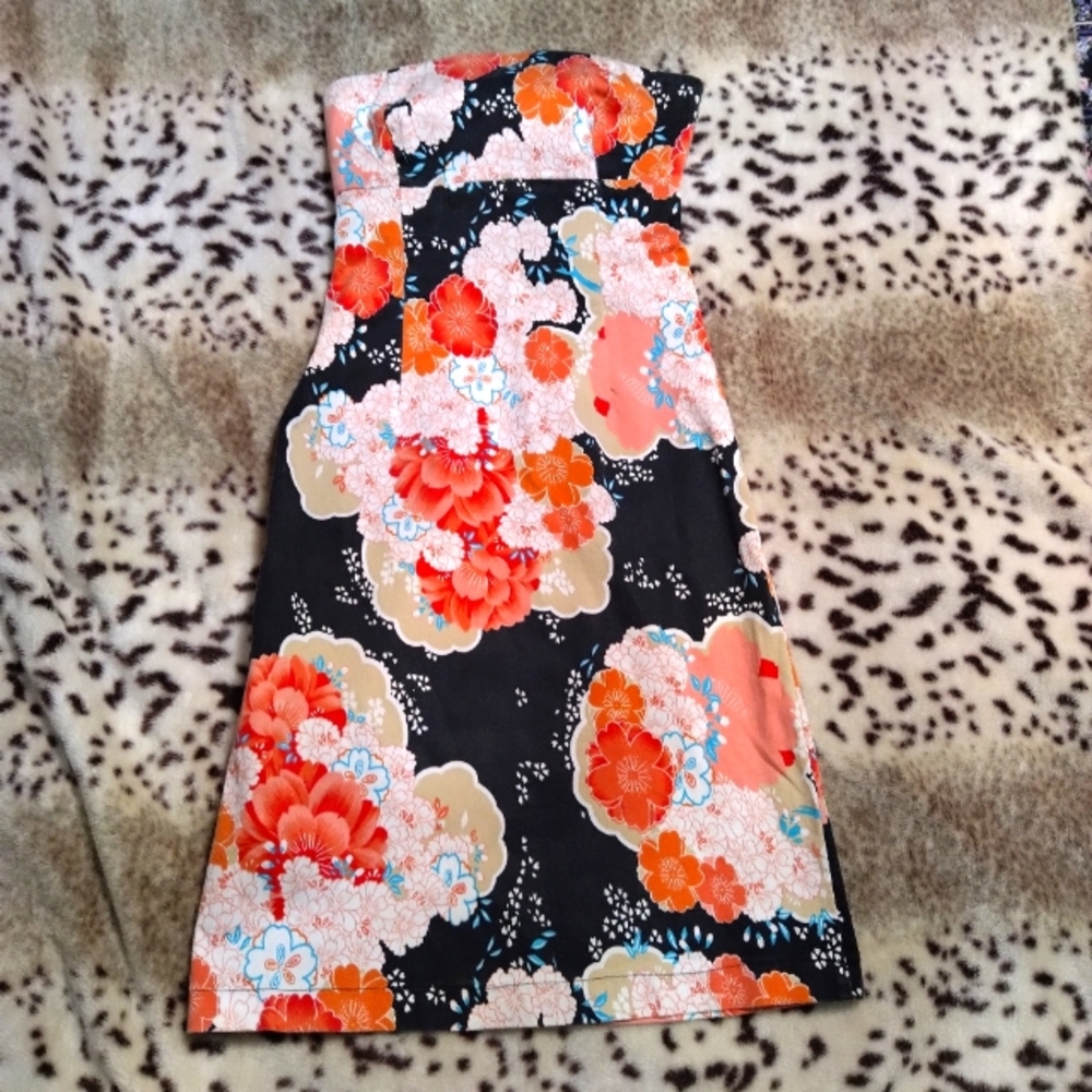 Strapless Dress by Devan